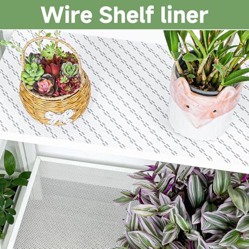 Shelf Liners 11 inch x 20 ft Shelf Liners for Kitchen cabinets nonstick Shelf Lining Drawer Mats EVA Protector for Cupboard (White Diagonal Stripes,11 inch x 20 ft) - Image 4