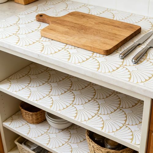 Shelf Liners for Kitchen Cabinets 12in x 20FT, Non Adhesive Cabinet Liner - Image 4