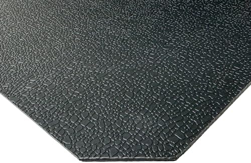 VersaTex Utility Shelf Liner with Pebbled Texture, Waterproof Liners for Wire Shelving, Toolbox Drawers, and Kitchen Cabinets, (4) 23" x 42" Rolls, Black - Image 2