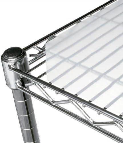 Shelving Inc. 18" d x 42" w Translucent Wire Shelf Liners, 4 Count by ShelvingInc