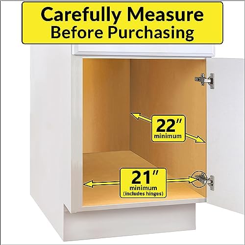 LYNK PROFESSIONAL® Pull Out Cabinet Organizer, Kitchen Slide Out Drawer - Image 4