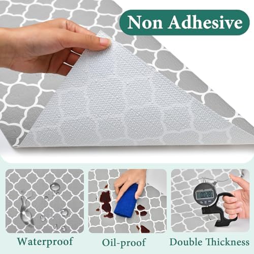 Shelf Liners for Kitchen Cabinets 17in x 30FT Non Adhesive Drawer Liner - Image 5