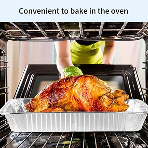 21"x13" Full Size Aluminum Foil Pans （20 Pack ） Heavy Duty - Image 3