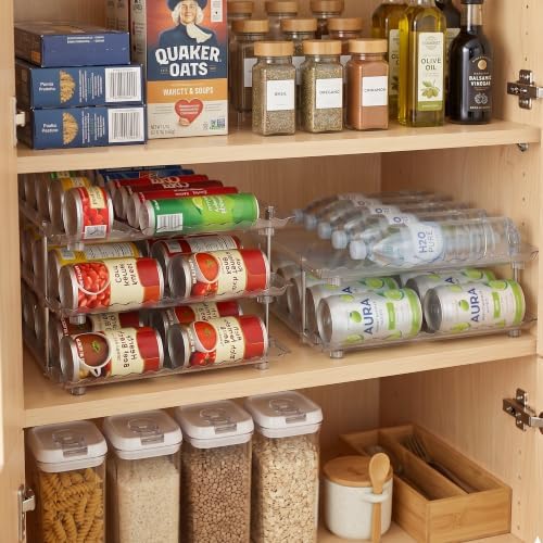 LXLXXL Can Organizer for Pantry, 3 Tier Stackable Soda Dispenser 1 Pack - Image 3