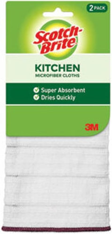 Kitchen Cleaning Cloth, Microfiber, White12 by Unknown