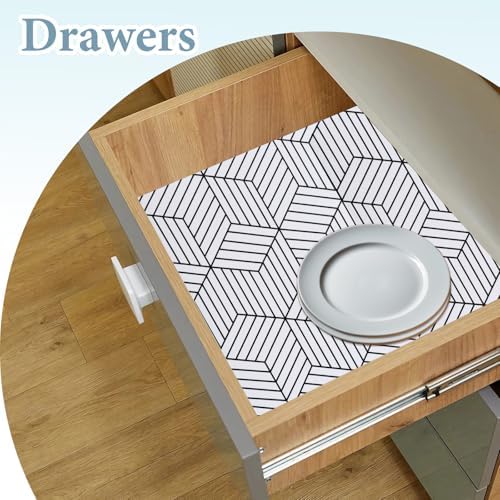 Shelf Liners for Kitchen Cabinets 23.6in x 20FT Non Adhesive Cabinet Liner - Image 3