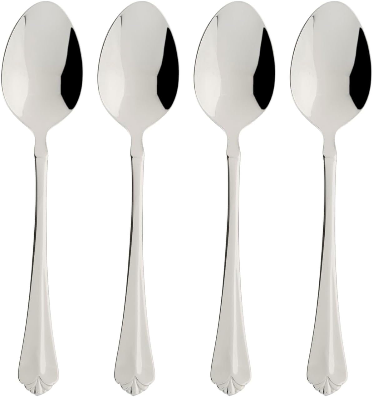 Oneida Juilliard Fine Flatware Teaspoons, 0.15 LB, Metallic