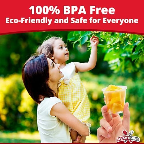 Leakproof BPA Free 5.5 oz Souffle Cups 100 PK. Stackable Portion Containers for Sampling, Salad Dressing, Sauces or Jello Shot. Plastic Food Prep Supplies for Restaurant, Cafe Catering, Deli, Party. - Image 3