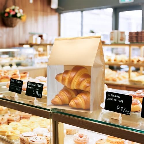 50PCS Paper Bread Bags for Homemade Bread 13.7×9.8×4.9inch - Image 5