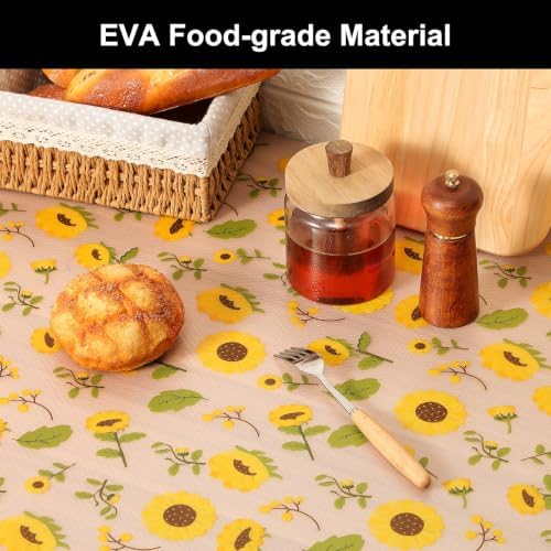 Cooyes Shelf Liner – Premium Non-Adhesive Cabinet & Drawer Liner for Kitchen – Waterproof Shelf Paper with Modern Pattern – Durable EVA Cabinet Mat – Easy to Cut （11.8" W x 120" L） - Image 3