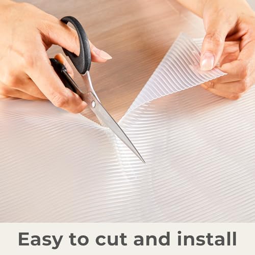 100% EVA Shelf Liner Waterproof Non Adhesive, 12" x 240", Ribbed - Image 4