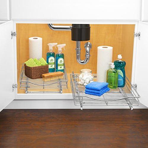 LYNK PROFESSIONAL® Pull Out Cabinet Organizer, Kitchen Slide Out Drawer - Image 6