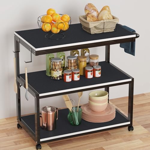 Shelf Liner Non Adhensive Drawer Cabinet Mat Black 17.5"× 236.2" Pack of 2 - Image 6