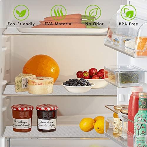 Kitchen Shelf Liner Drawer Liners, Non-Adhesive EVA Cabinet Liners, Cream - Image 5