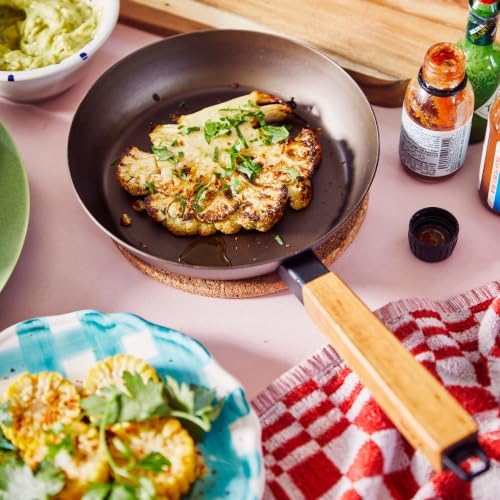 Alva Forest 2-Piece Professional Carbon Steel Cookware Set - Pre-Seasoned Non-Toxic Frying Pans - Chemical-Free, Traditional Cooking Surface - All Stovetop Compatible & Fast-Heating - Image 5