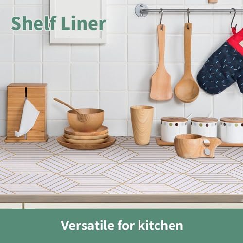 Shelf Liners for Kitchen Cabinets 23.6in x 30FT Non Adhesive Cabinet Liner - Image 3