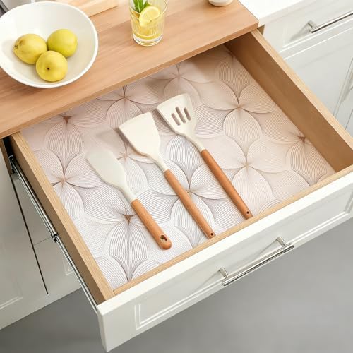 Quttisay Shelf Liner for Cabinets Non Adhesive Drawer Liner 12in x 16.4ft - Image 5