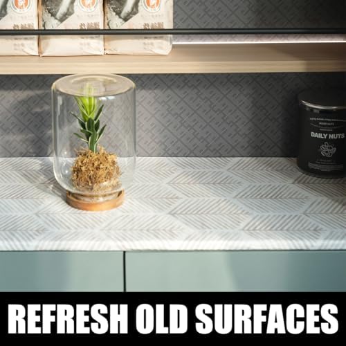 Shelf Liners for Kitchen Cabinets, Non Adhesive and Strong Non-Slip - Image 4