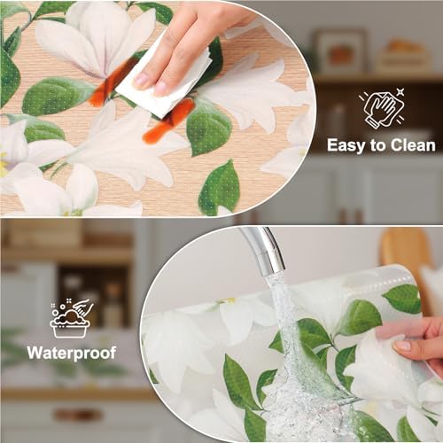 Cooyes Shelf Liner – Premium Non-Adhesive Cabinet & Drawer Liner for Kitchen – Waterproof Shelf Paper with Modern Pattern – Durable EVA Cabinet Mat – Easy to Cut （24" W x 360" L） - Image 6