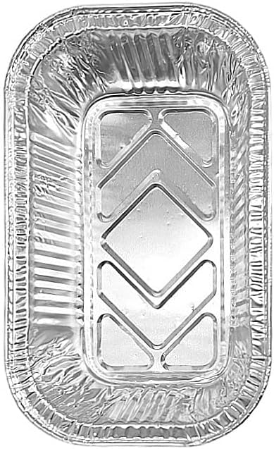 PACTOGO 8 oz. Aluminum Foil EXTRA-MINI Loaf Pans Small Disposable Miniature Bread Container – ½ Pound Baking Tin Liners, Perfect to Bake Cakes, Bread Loaves, and Meat - 5.4 x 3.25 x 1.3 (Pack of 500) - Image 3