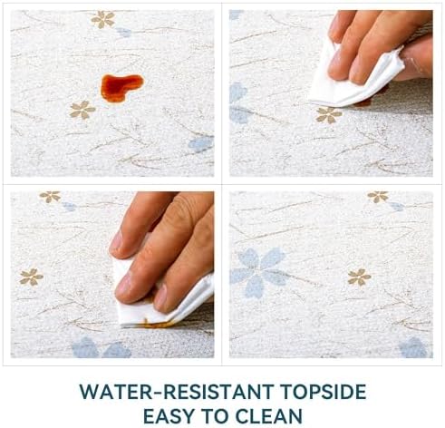 Cabinet Liners 10Rolls12 W x 120" L Wide Non Adhesive Kitchen Drawer Liner, Waterproof Shelf Liner Durable Anti-Slip for Kitchen Cabinets Shelf Liner Oil-Proof - Image 5