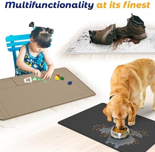 Heavy-Duty Under Sink Mat – Waterproof Silicone Cabinet Liner for Kitchen & Bathroom | Protects from Leaks, Spills | Trimmable, Easy to Clean, Ideal for Homeowners | 28" x 19" or Smaller - Image 4