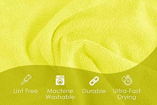 Avalon Towels Microfiber Cleaning Cloths (Value Pack of 48) - Size 16 x 16 Inches, Highly Absorbent Cleaning Rags, Lint Free, Reusable and Washable, Microfiber Towels for Cars - Image 7