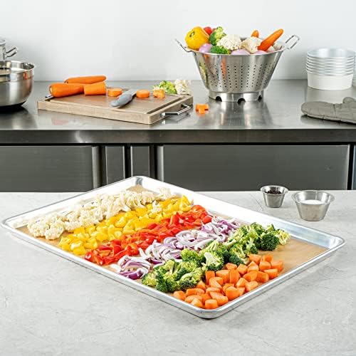 Restaurantware-Pastry Tek 16 x 24 Inch Parchment Paper Sheets, 200 Greaseproof Baking Sheets For Oven - Pre-Cut, Double-Sided Silicone Coating, Unbleached Paper Nonstick Baking Sheet, Full-Size - Image 4