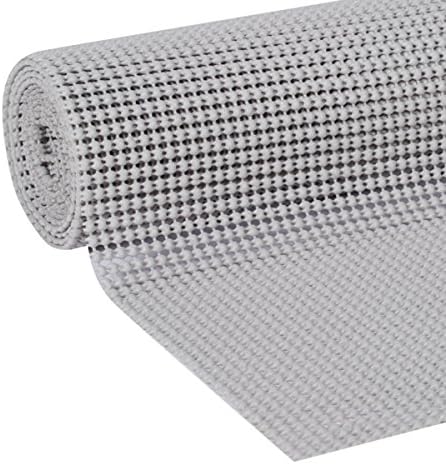 EasyLiner Select Grip Shelf Liner - Easy to Install & Cut to Fit - Non Slip, Non Adhesive, Drawer Shelf & Cabinet Liner for Kitchen, Bathroom, Pantry Cupboards, 20 in x 6 ft (6 Rolls), 36 ft, Gray - Image 3