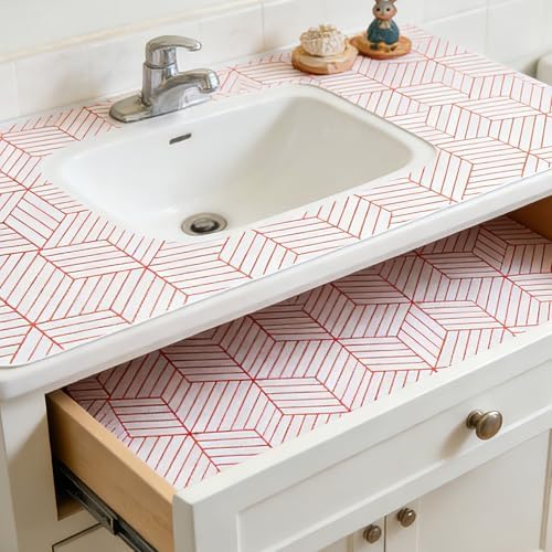 Shelf Liners for Kitchen Cabinets 12in x 20FT, Non Adhesive Cabinet Liner - Image 2