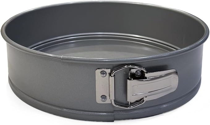 Mrs. Anderson's Baking Springform Pan, Carbon Steel, Round,10-Inch | Quick-Release Non-Stick Coating, PFOA Free, by MrsAndersonsBaking
