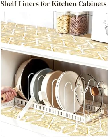 Drawer and Shelf Liners for Kitchen Cabinets Non-Adhesive - Image 4