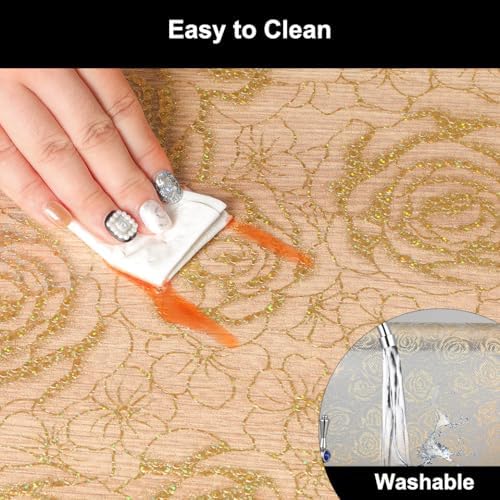 Cooyes Shelf Liner – Premium Non-Adhesive Cabinet & Drawer Liner for Kitchen – Waterproof Shelf Paper with Modern Pattern – Durable EVA Cabinet Mat – Easy to Cut （17.5" W x 78.7" L） - Image 7