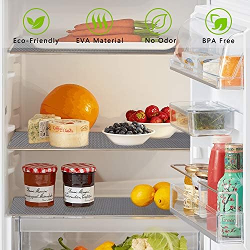 Kitchen Shelf Liner Drawer Liners, Non-Adhesive EVA Cabinet Liners, Gray - Image 5
