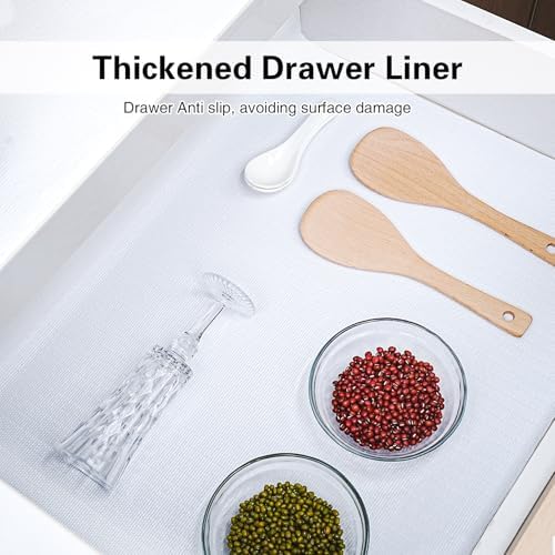 Drawer and Shelf Liner for Kitchen Cabinet Non-Adhesive 12in x 20FT - Image 3