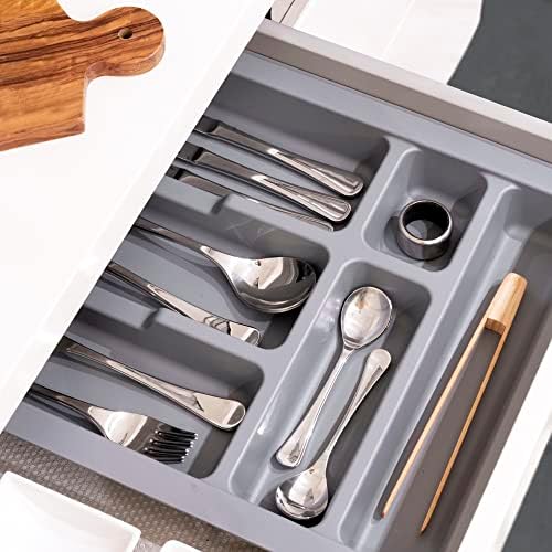 Emuca - Cutlery tray for drawer, cutlery tray drawer wide module 70 cm - Image 3