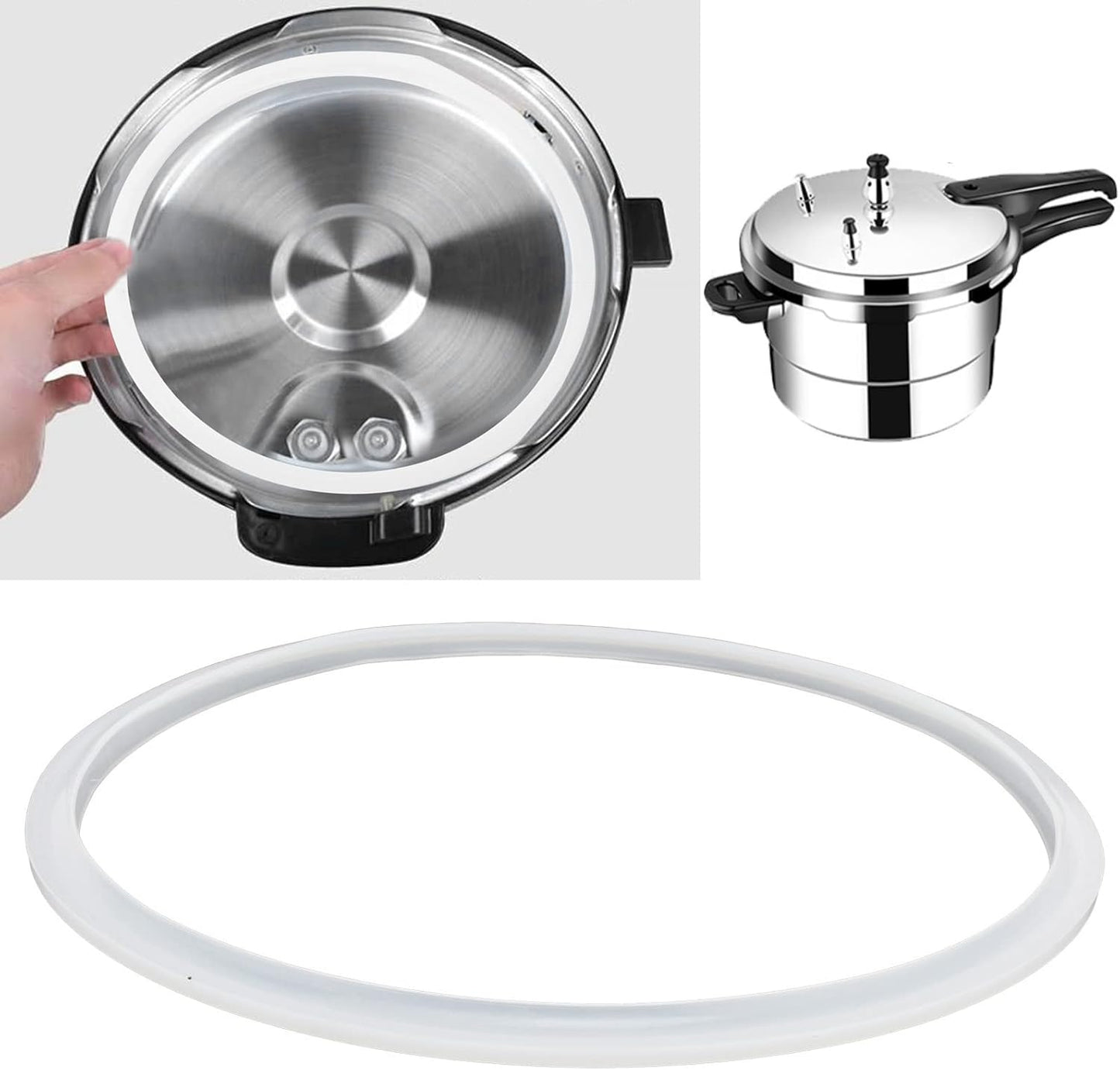 Pressure Cooker Sealing Rings Replacement Accessory, , Suitable for Aluminum Alloy Pressure Cooker, Compatible with Different (20cm)