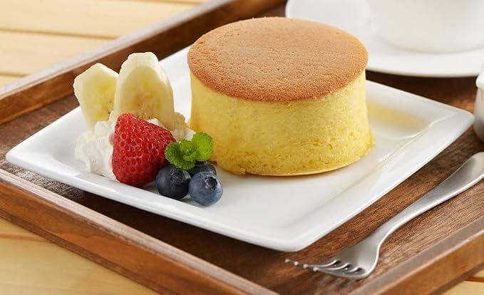 Set of 3 Silicone Cake Rings, Japanese fluffy Souffle Pancake Molds Egg Frying Molds Rice Sushi Cake Molds, Roung shape, Non Stick, 100 mm, 12 Packs - Image 6