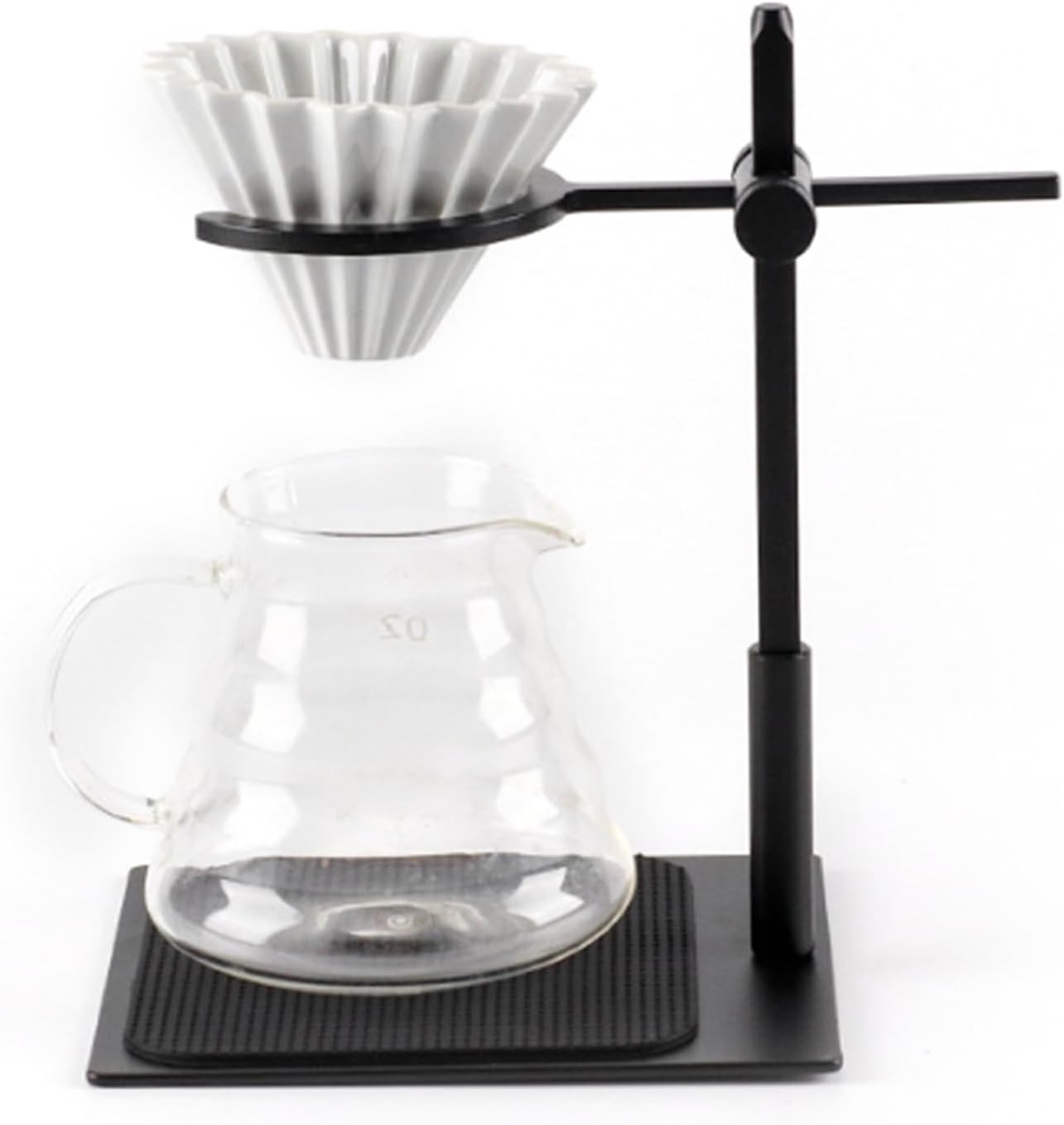 Pour Over Coffee Station - Aluminum Alloy Dripper Stand With Adjustable Antislip Design