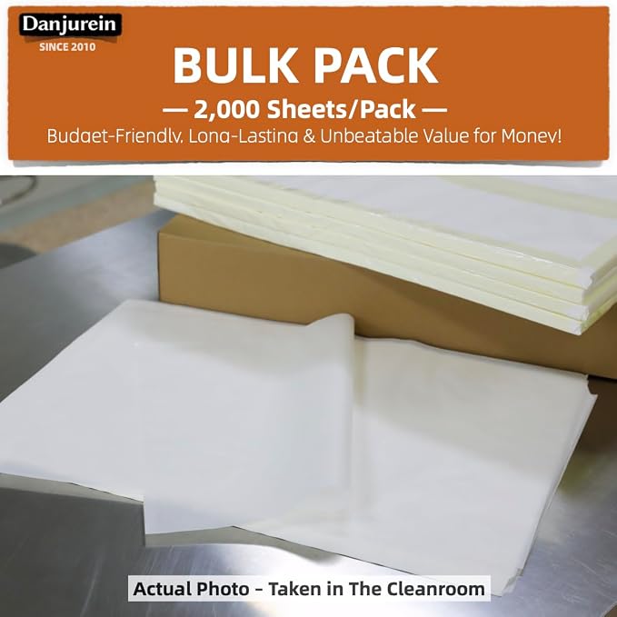 2000 Bulk Sheets 18x18 Parchment Paper Commercial Grade | Food Grade Non-Stick 428°F Heat Resistant for Large Commercial Ovens, Bakery Lines & Bulk Roasting - Image 4