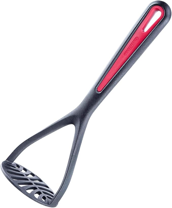 Westmark Potato Masher Gallant, 10", Black/Red by Westmark