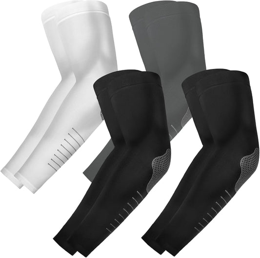 UV Sun Protection Arm Sleeves for Men Women, Cooling Sun Sleeves to Cover Arms Sports Compression Covers for Golf