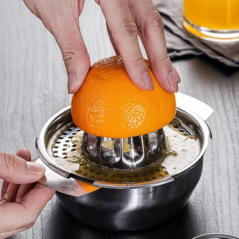 Stainless Steel Lemon Squeezers, Manual Juicer Lime Citrus Orange Fruit Hand Press Squeezer - Image 3