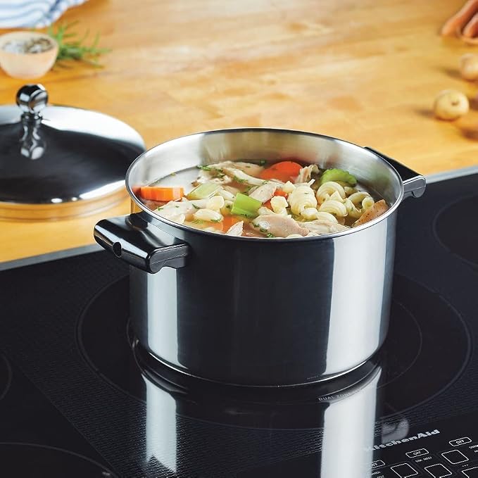 Farberware Classic Series Stainless Steel Pots and Pans Set, 15-Piece - Image 10