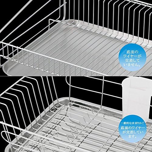 Wahei Freiz SUI-715 Kitchen Storage Drainer, Sui Meister, Large, Made in Japan - Image 3