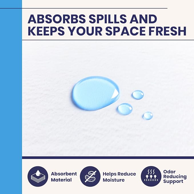 Adhesive Shelf Liner - Solid White, 19.5in x 6ft, 2-Pack - Image 3