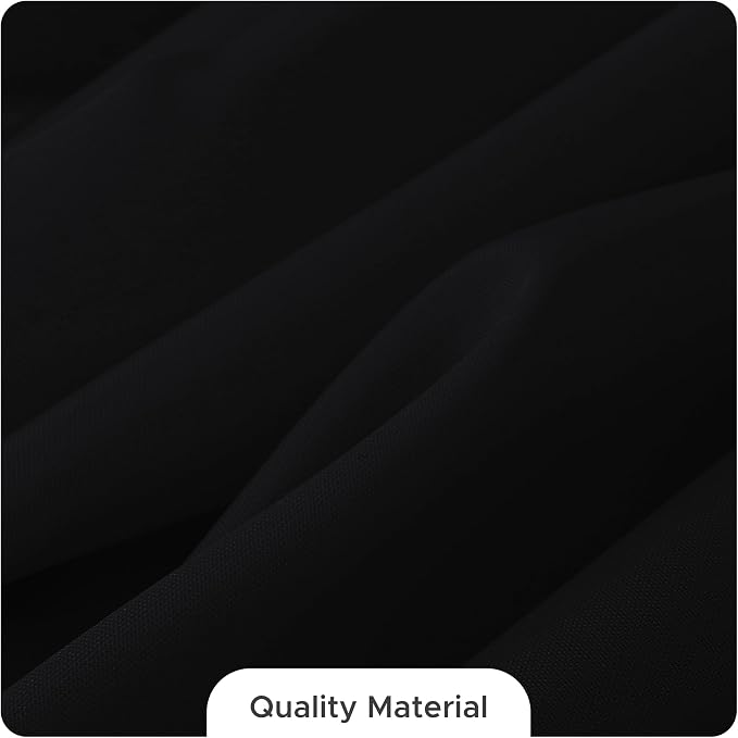 Fitable 8 Pack Black Round Tablecloths 120 Inch for 48"-96" Tables - Image 7