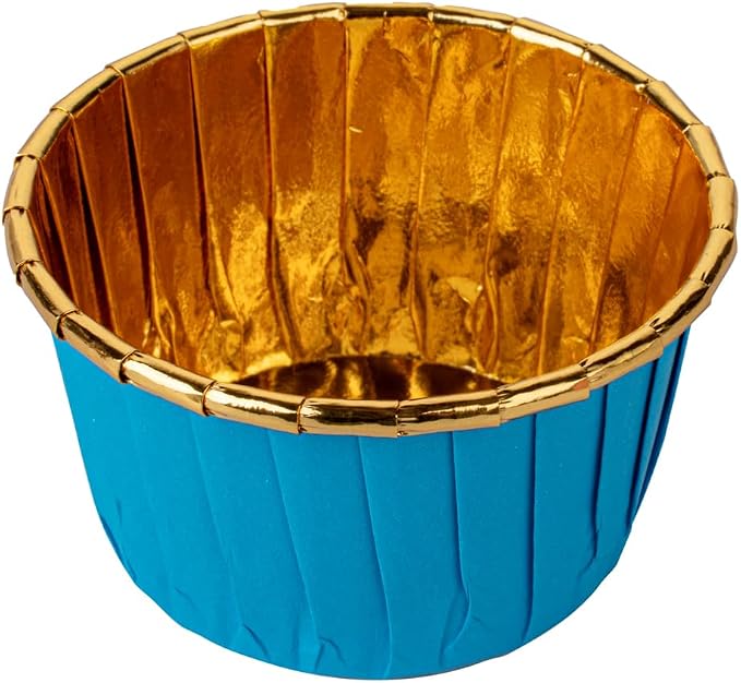 Restaurantware Cupcake Liners 50 Pack of 3.5 oz Foil Paper Baking Cups Oven-Safe Muffin Liners Disposable Greaseproof Ramekins Heavy-Duty for Appetizers and Cheesecakes - Image 7