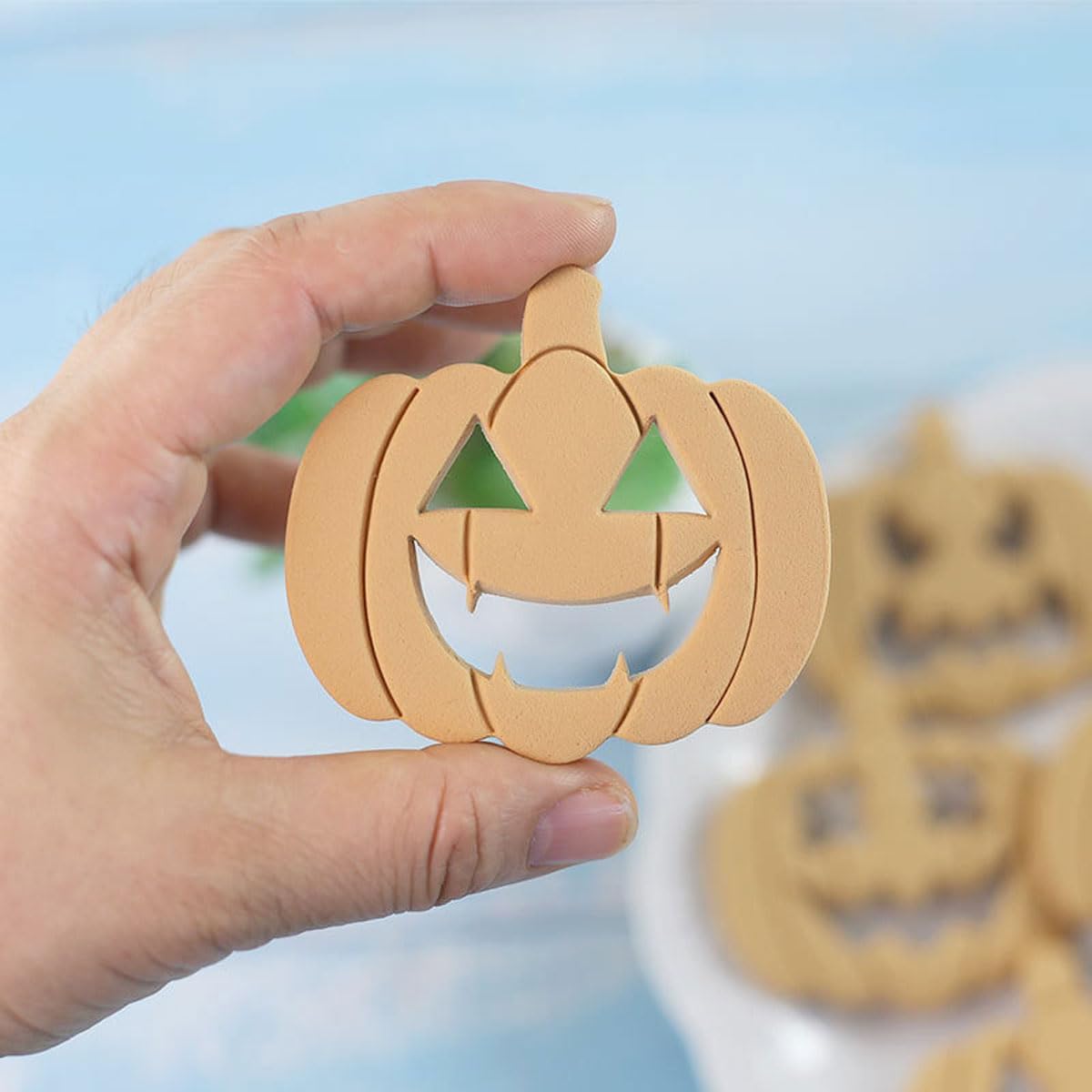 Halloween Cookie Cutters Pumpkin Cookie Cutter for Halloween Cookie Baking Decorations Supplies