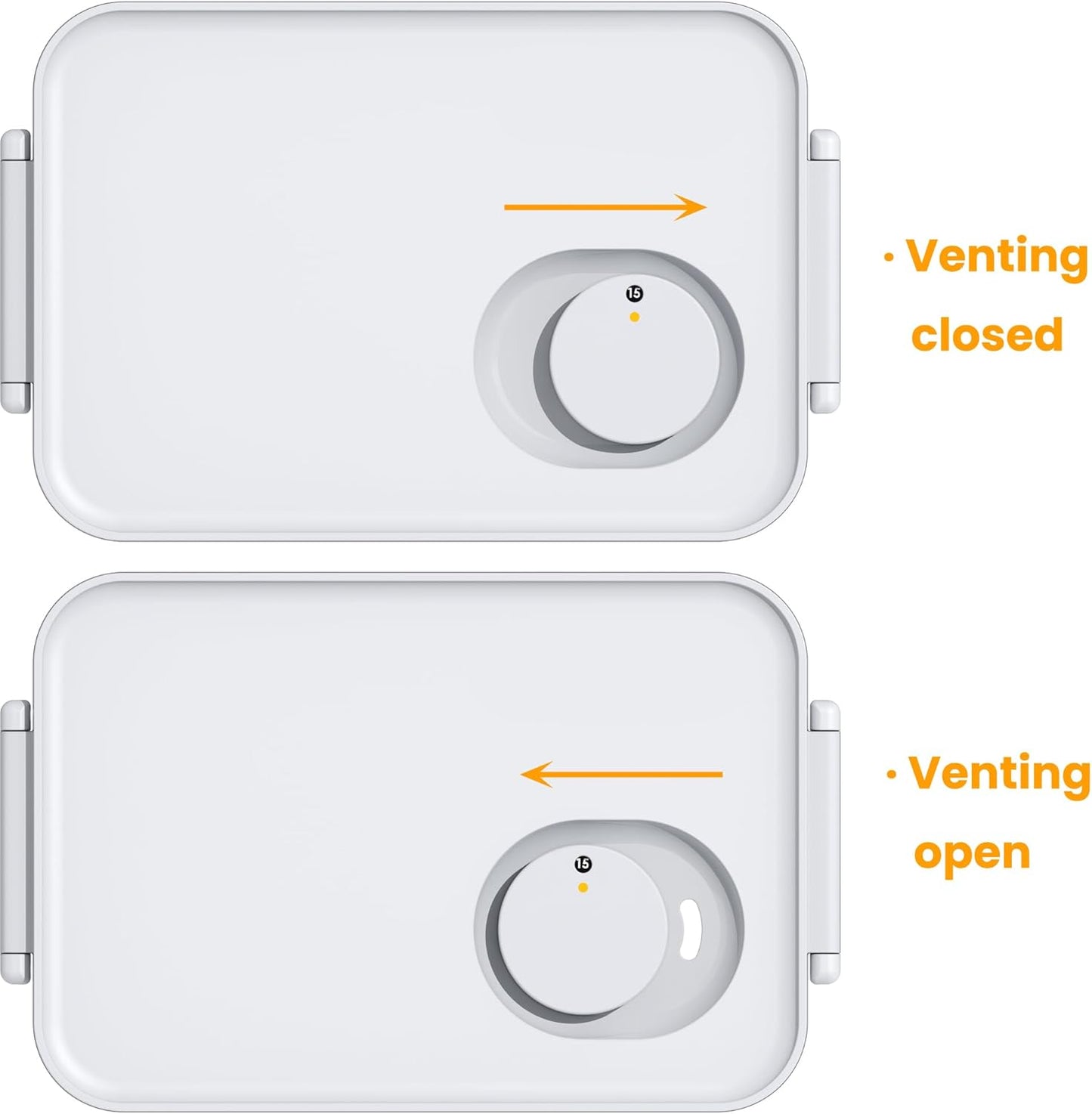 vacane 2 Pack Produce Saver with lids & Colanders, Clear Fruit Containers for Fridge Dishwasher Safe Berry Containers, BPA-Free Lettuce Keeper, Keep Vegetable Food Fresh